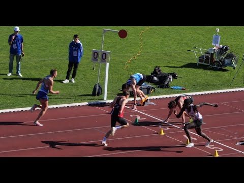 Blois France relay 12 10 2025 4x1000m and 110m Hurdles