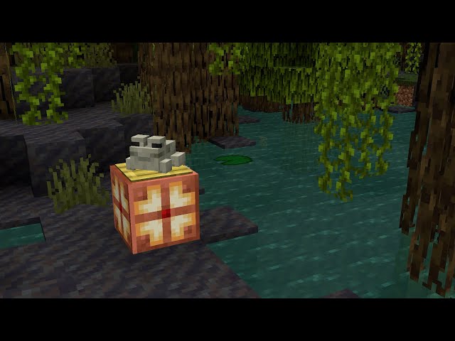 Frogs love Pressure Plates! Minecraft Data Pack