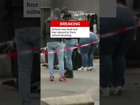 Police treating shooting in Paris suburb as 
