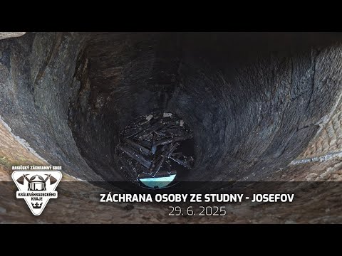 29. 6. 2025 - Záchrana osoby ze studny - Josefov