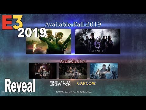 Resident Evil 5 and Resident Evil 6 - Nintendo Switch Reveal Trailer E3 2019 [HD 1080P]