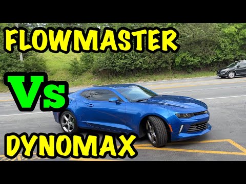 Chevy Camaro RS: FLOWMASTER Vs DYNOMAX!