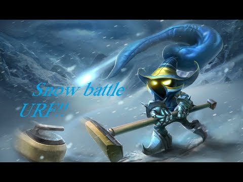 League of legends snow battle ARURF  Veigar