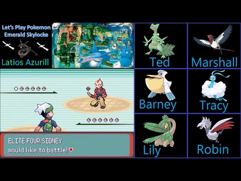 Let's Play Pokemon Emerald Skylocke:  Part 21 - A Dark Day For Ghosts