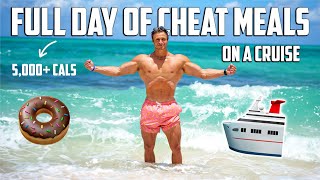 FULL DAY OF CHEATING on a CRUISE Ship | 5,000+ calories🍩