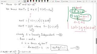Examples on Rank Nullity theorem | Basic Linear Algebra