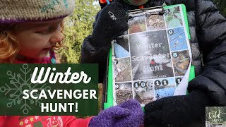Winter Activities for Families: Winter Scavenger Hunt!