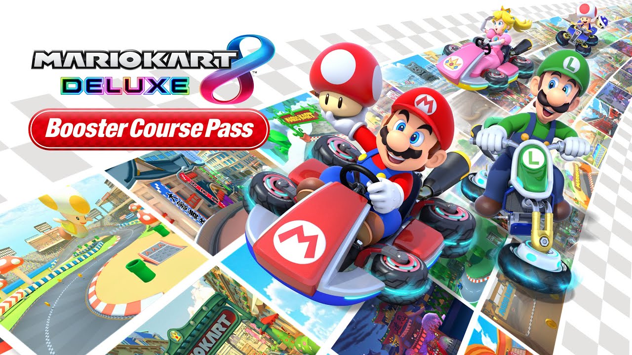 Mario Kart 8 Deluxe - Booster Course Pass Set til Nintendo Switch