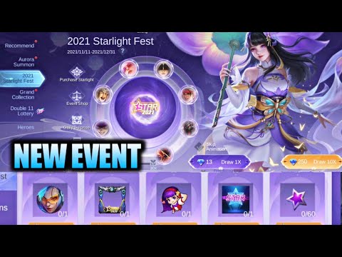 2021 STARLIGHT FEST EVENT | ANNUAL STARLIGHT SKIN OF KAGURA "#waterlily" | #mobilelegends #mlbb