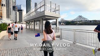 Vlog｜🇦🇺海外暮らし主婦の日常｜朝6:00から始まる1日☀️｜自炊,カフェ｜ブリスベン駐在帯同｜オーストラリア生活vlog