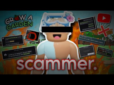 Exposing An Underage Grow A Garden Scammer: MMXMintyRBLX
