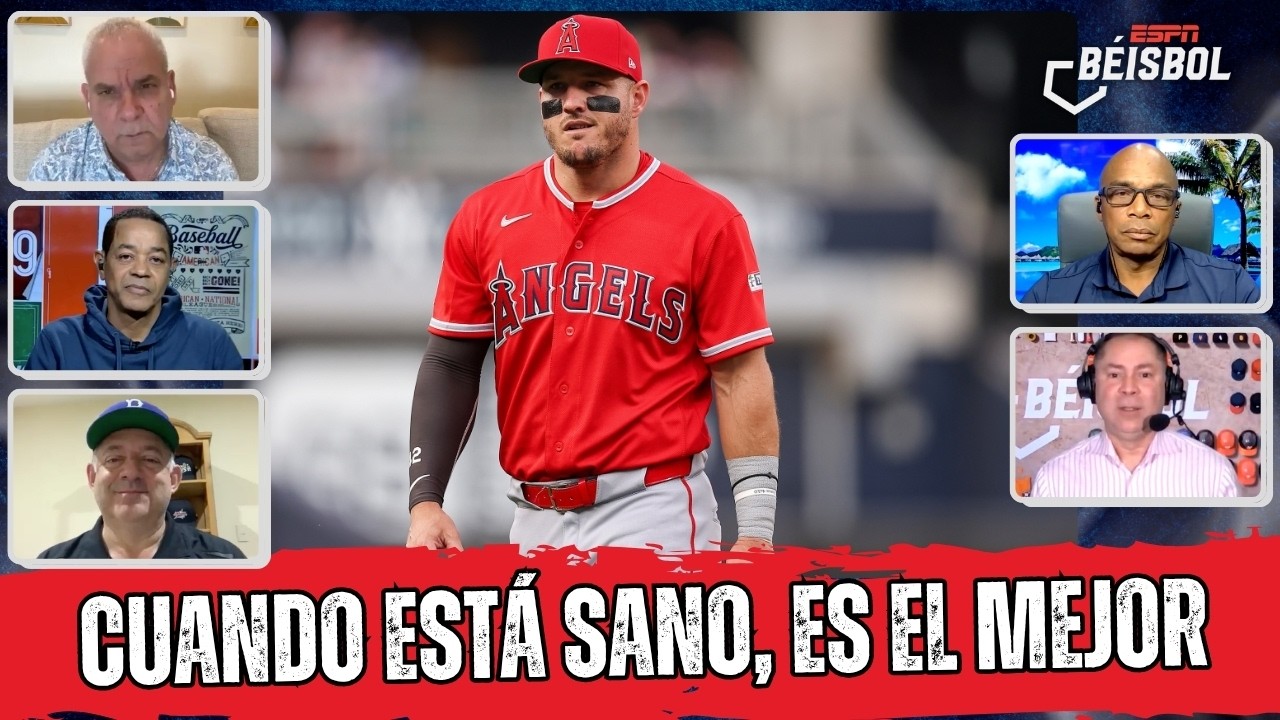 Si MIKE TROUT está SANO puede pelearle a AARON JUDGE el MVP y llegar a 500 JONRONES | ESPN Beisbol