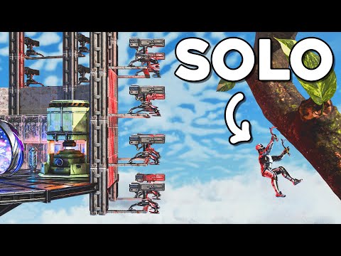 I Built The Greatest SOLO Tree Base On ARK PvP...