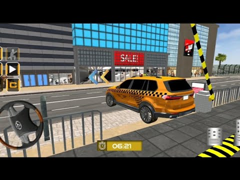 US Prado Car Taxi Cab Simulator 3D - Driving - Android Gameplay