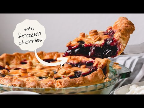 my go-to sweet cherry pie recipe from scratch