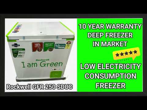 Rockwell Deep Freezer Gfr 250