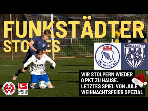 Dran bleiben lohnt sich! Kampf um die 3 Punkte & Weihnachtsfeier beim VfL Nauen!