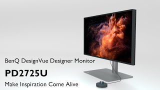 Video 0 of Product BenQ PD2725U 27" 4K Monitor (2021)