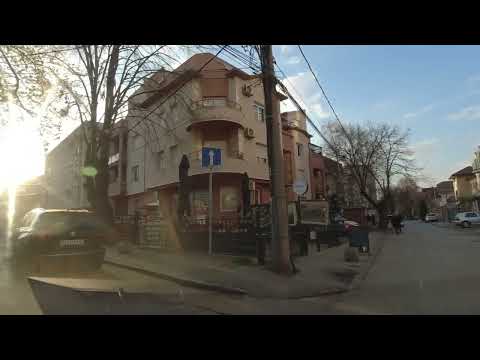 Sunset drive Belgrade to Novi Sad - Serbia - 15 Mar 2024 (Soulful Deep House Music)
