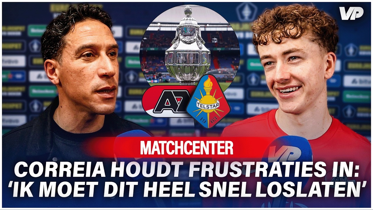 Correia houdt frustraties in: ‘Ik moet dit heel snel loslaten’