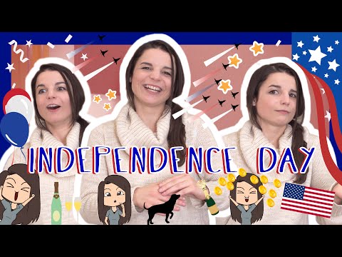 English AMERICAN INDEPENDENCE DAY Words with Alisha