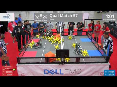 2017 VRC Arts Q57 - 22000A 3248A vs 9064A 2011A - 7 to 49