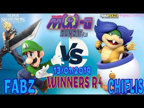 Fabz (Cloud, Luigi) vs Chiflis (Bowser Jr) WR4 MKSunday #26