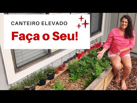NUNCA MAIS SE ABAIXE PRA PLANTAR! 🌱 Horta Simplificada.