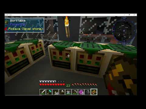 Minecraft Omnifactory Episode 5 Rubber Hammer Time
