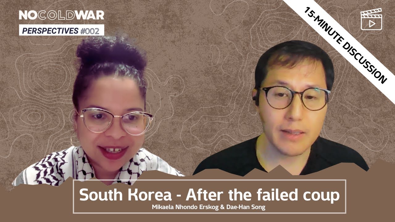 South Korea - After the failed coup: Dae-Han Song & Mikaela Nhondo Erskog
