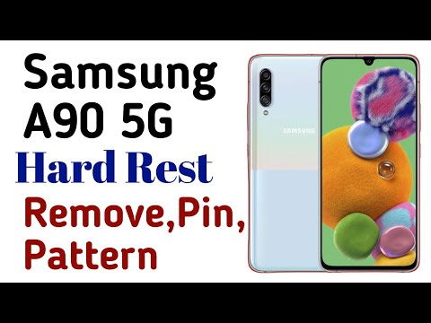 Samsung A90 5G Hard rest | Factory rest | remove password pattern|