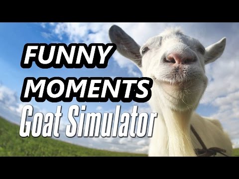 Goat Simulator Funny Moments - Amazing Air Gameplay (Song by Amr Diab - We Malo)