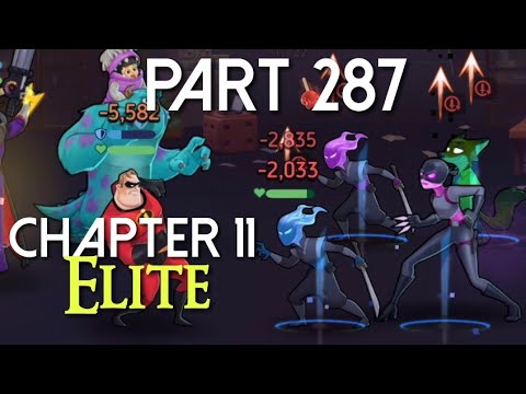 Disney Heroes Battle Mode CHAPTER 11 ELITE PROGRESS PART 287 Walkthrough Gameplay - Android/iOS