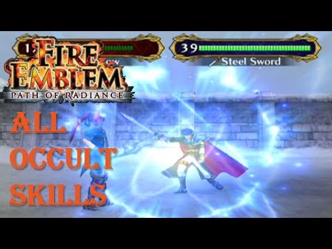 Fire Emblem Path of Radiance: Occult Skills Guide