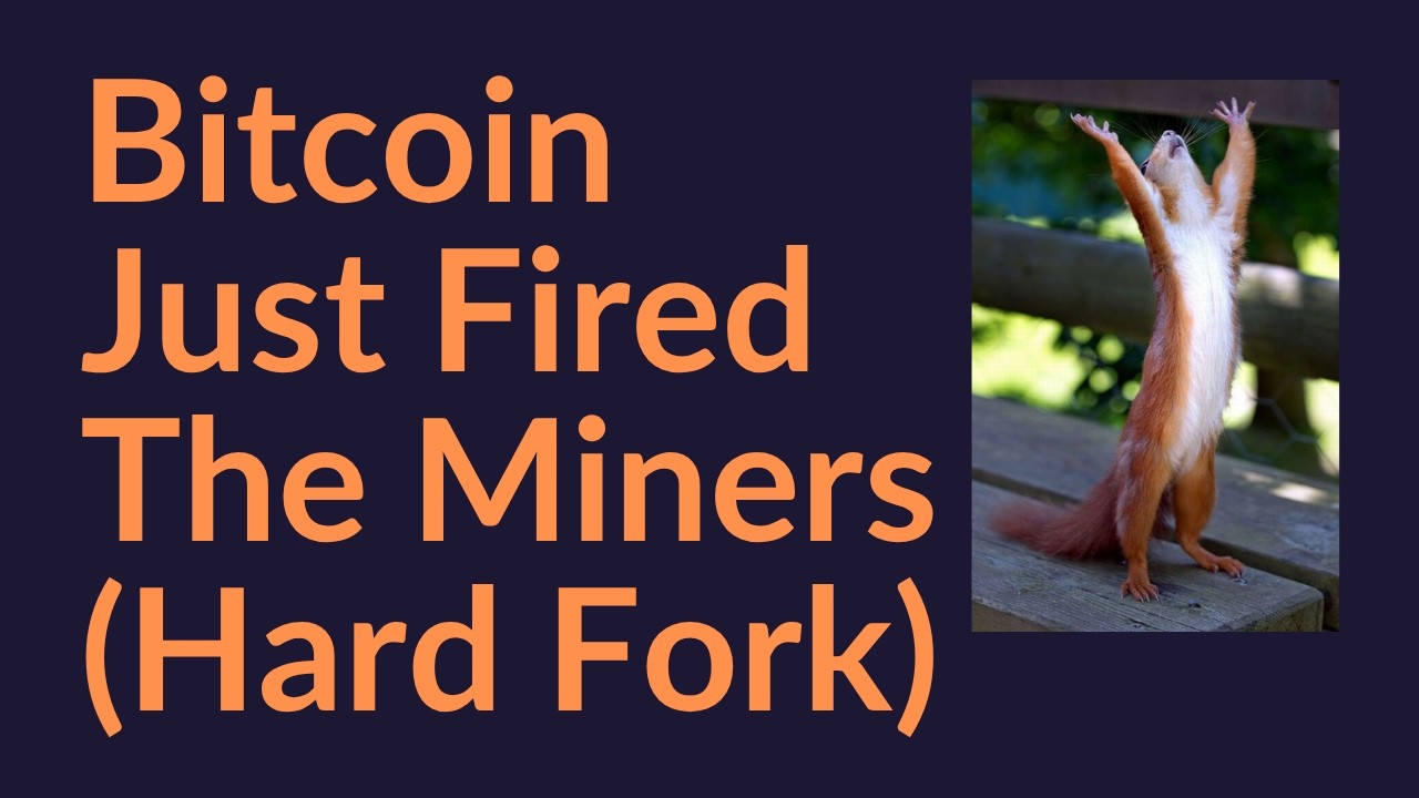 Bitcoin Just Fired The Miners (Hard Fork)