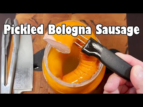 Pickled Bologna Sausage