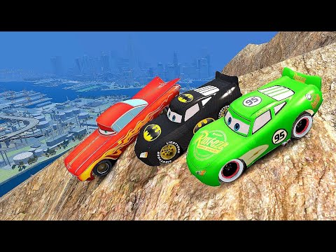 Lightning mcqueen the final Crash Testing Ep. 10 | GTA IV Cars Mod
