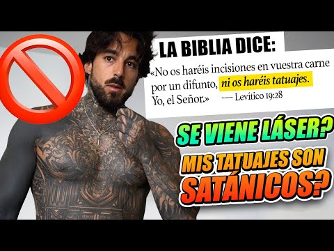 ¿Me ARREPIENTO de mis TATUAJES "SATÁNICOS" siendo CRISTIANO?