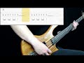 Alice Cooper - Halo Of Flies (Bass Cover) (Play Along Tabs In Video)