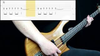 Alice Cooper - Halo Of Flies (Bass Cover) (Play Along Tabs In Video)
