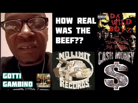 Gotti On Da Wild Boyz Diss Album, Did No Limit Artists And Cash Money Really Have Beef?