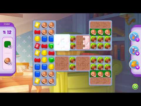 Homescapes Level 11580 No Boosters Gameplay #Bubunka