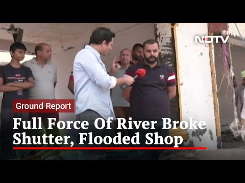 Rain Fury: Houses, Shops Near Riverfront In Himachal's Pandoh Damaged | Breaking Views