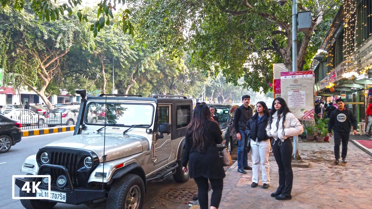 Immersive street-level walking tour through India (Market 47), India, showcasing authentic urban landscapes, local architecture, and the vibrant atmosphere of the city's neighborhoods