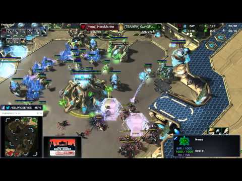 #327 HeRoMaRinE (T) vs. GunGFuBanDa (P) StarCraft II ESL Pro Series Winter Season 2014 Cup #1