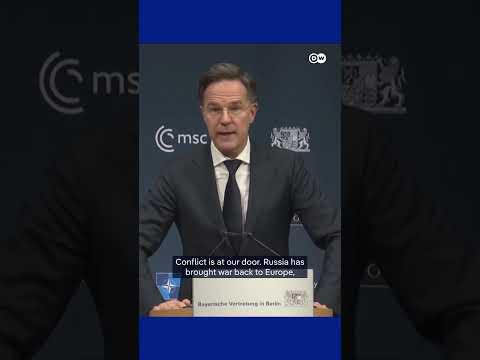 NATO chief Rutte warns of war beyond Ukraine | DW News