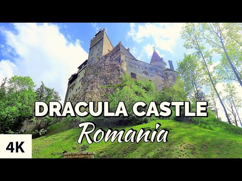 A Tour of Bran (DRACULA) Castle / Transylvania / Romania [ 4K ] Video