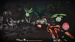 Devil Guns - пиксельный шутер от первого лица, локация WOODS