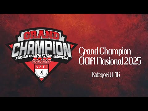 LIVE🔴 Matchday U16  – FC PEACE VS FUTSAL FAMILY | Grand Champion AAFI Nasional 2025