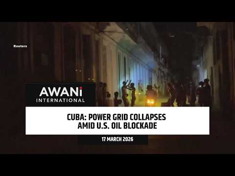 Cuba: Power grid collapses amid U.S. oil blockade